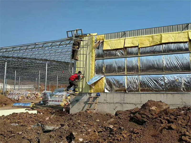 輕鋼別墅玻璃棉卷氈